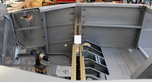 The right F-704K vertical cap strip fit to the F-704 bulkhead.